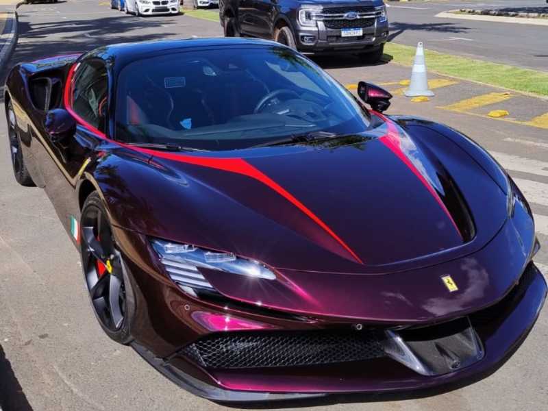 Ferrari SF90 Stradale spotted in Brasília