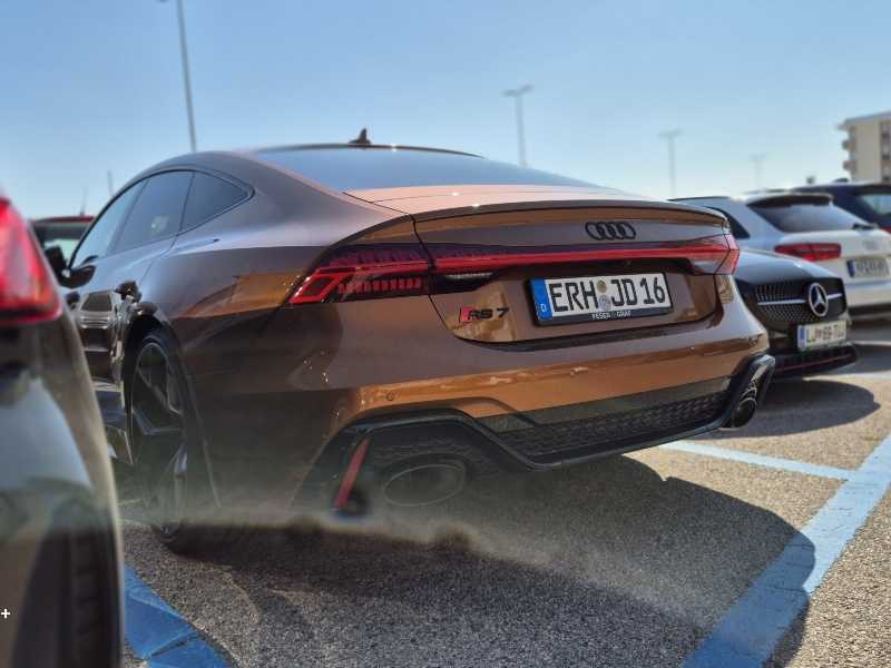Audi RS7 spotted in Bibione