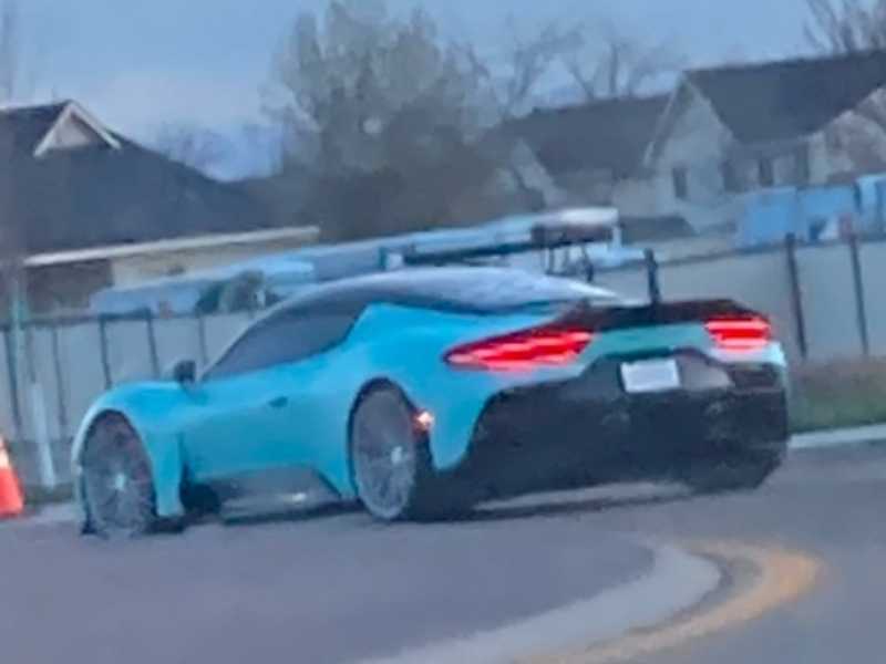 Maserati MC20 spotted in Nampa