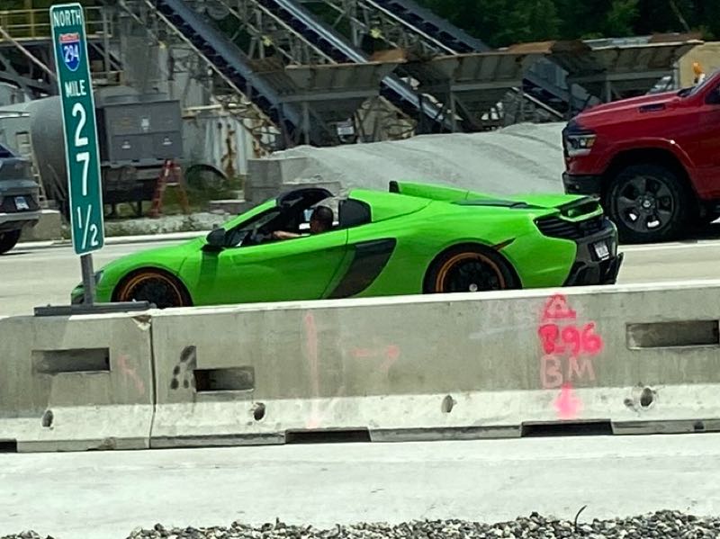 McLaren 650S Spider spotted in Chicago