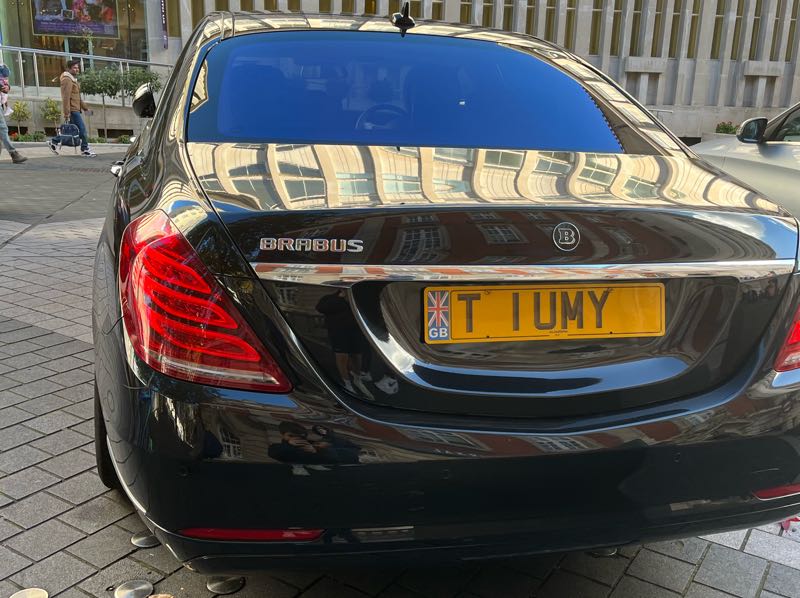 Brabus Mercedes-Benz S-Class spotted in London
