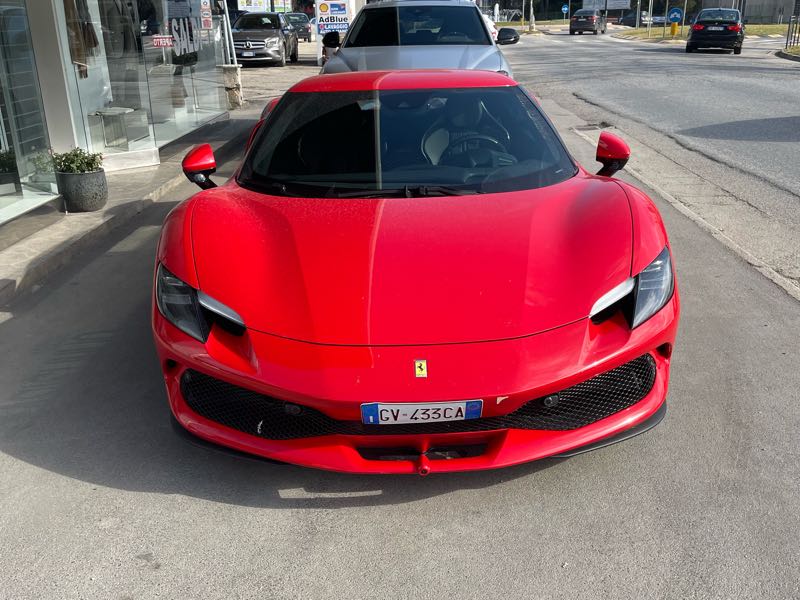 Ferrari F8 Tributo spotted in Montegranaro