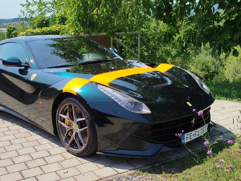 Ferrari F12 Berlinetta spotted in Krupina