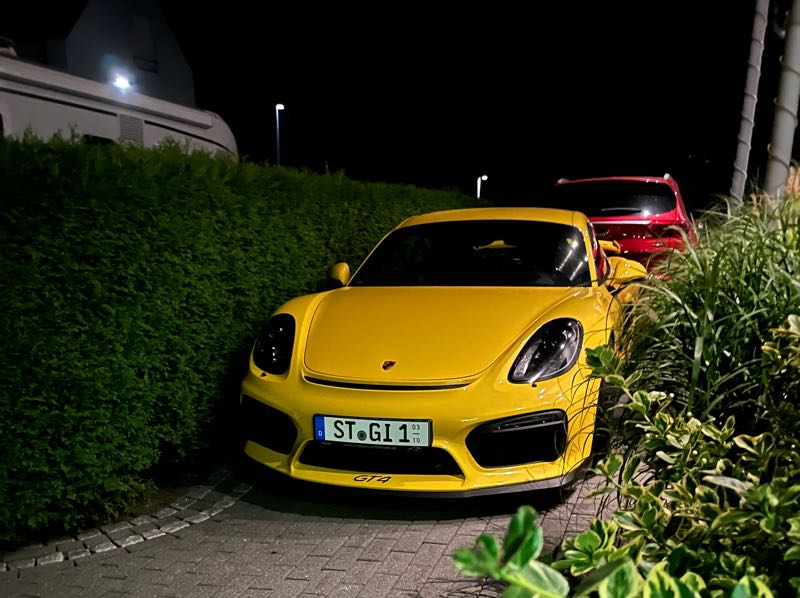 Porsche Cayman GT4 spotted in Rheine