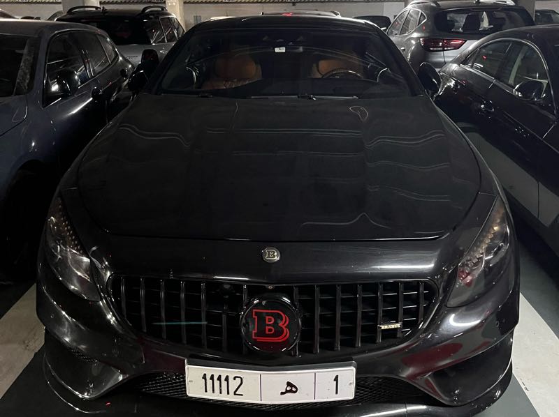 Brabus Mercedes-Benz S-Class spotted in Marbella