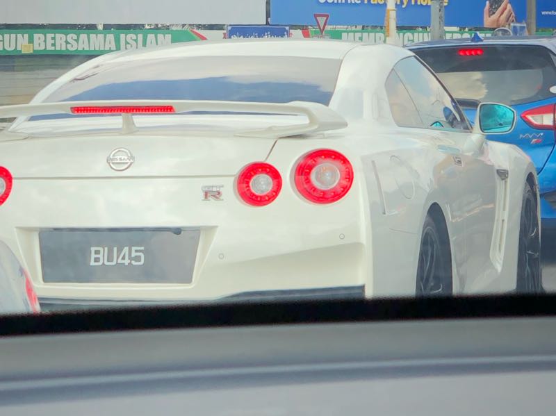 Nissan GT-R (2017) spotted in Kota Bharu, Malaysia