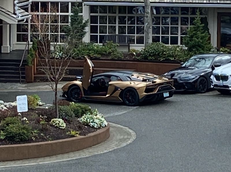 Lamborghini Aventador spotted in Bellevue