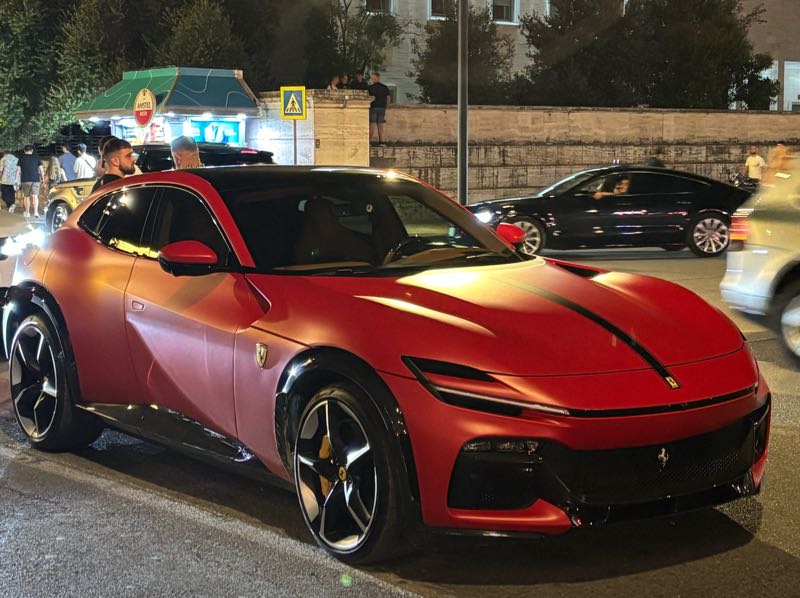 Ferrari Puro Sangue spotted in Tirana