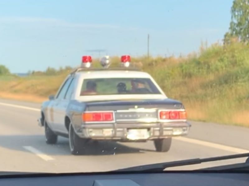 Dodge Diplomat spotted in Hurdal