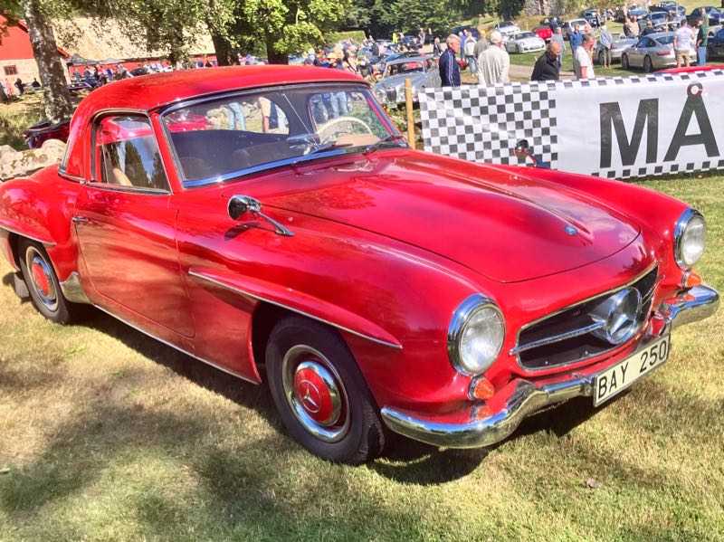 Mercedes-Benz 300SL spotted in Lund