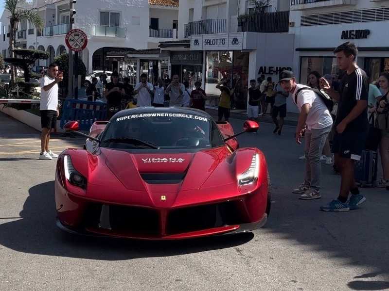 Ferrari LaFerrari spotted in Santander
