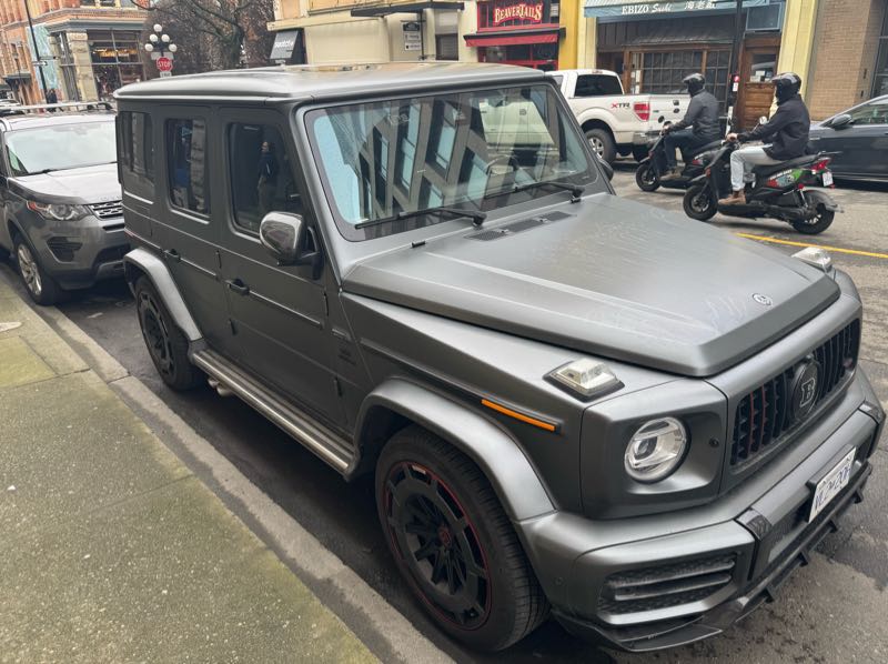 Mercedes-Benz G-Class spotted in Victoria
