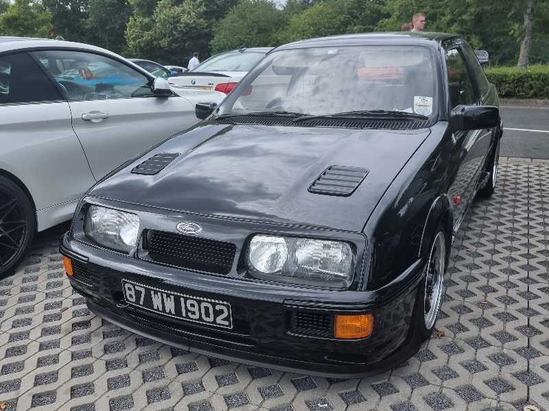Ford Sierra RS Cosworth spotted in Nürburg