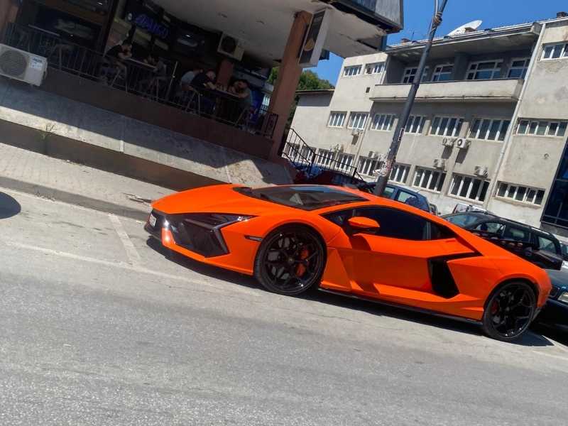 Lamborghini Aventador (2021) spotted in Gostivar, North Macedonia