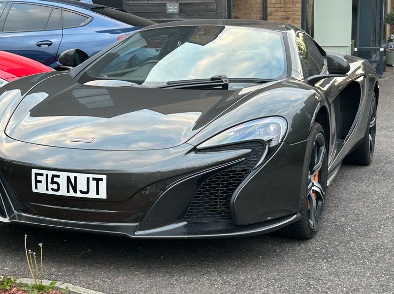 McLaren 650S spotted in Canterbury