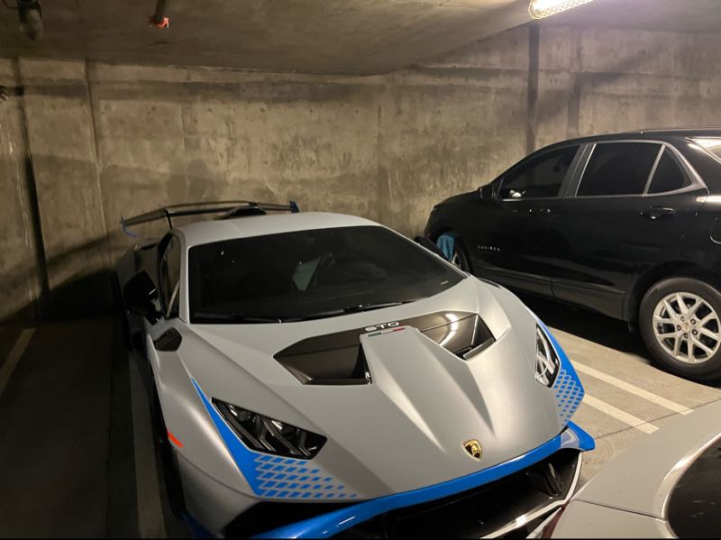 Lamborghini Huracán STO spotted in Glendale