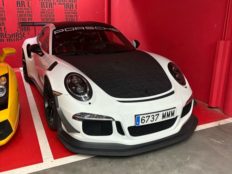 Porsche 911 GT3 RS spotted in Ávila