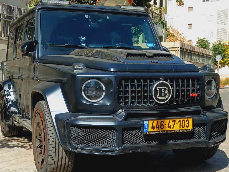 Mercedes-Benz G-Class Brabus spotted in Hod HaSharon