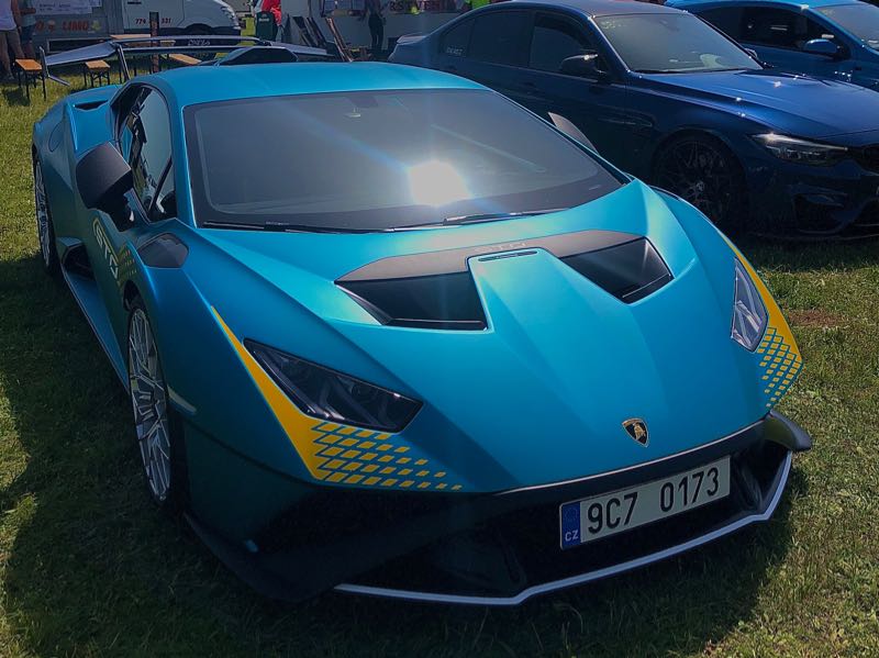 Lamborghini Huracán spotted in Jindřichův Hradec