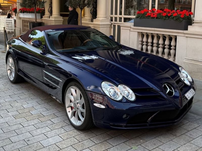 Mercedes-Benz McLaren SLR spotted in London