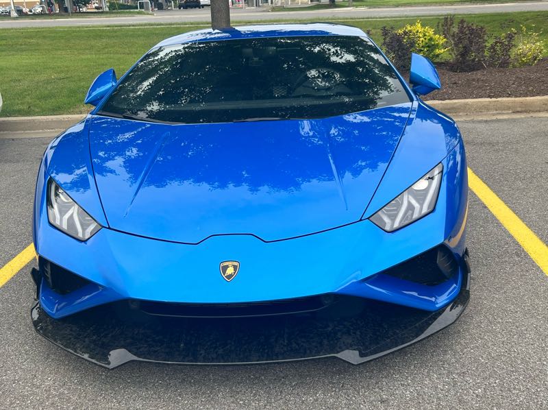 Lamborghini Huracán spotted in Amherst