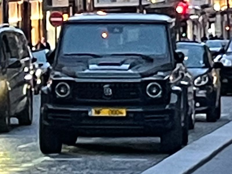 Brabus G-Class (2021) spotted in Paris, France
