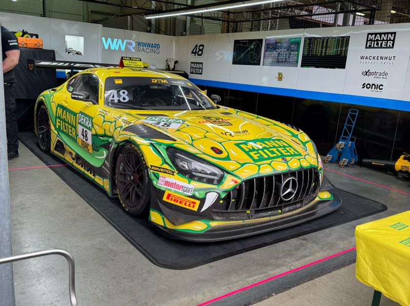 Mercedes-Benz AMG GT3 spotted in Chemnitz
