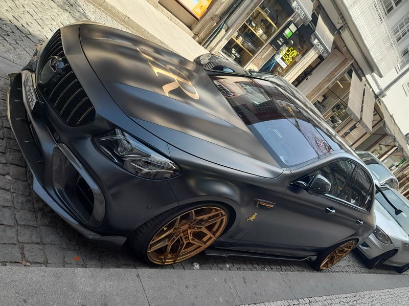Mercedes-Benz AMG E 63 spotted in Braga