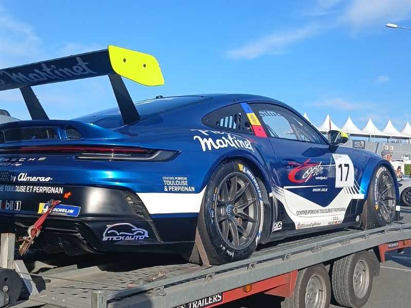 Porsche 911 GT3 spotted in Albi