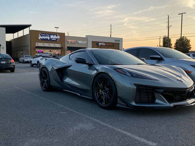 Chevrolet Corvette Z06 spotted in Warner Robins