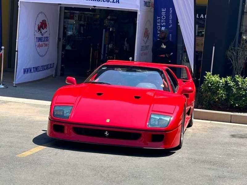 Ferrari F40 (1987) spotted in Johannesburg, South Africa