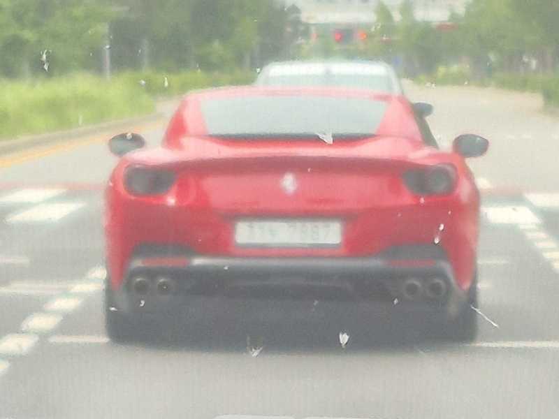 Ferrari 488 GTB spotted in Incheon