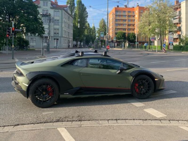 Lamborghini Huracán spotted in Augsburg, Germany