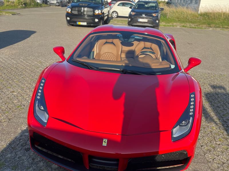 Ferrari 488 GTB spotted in Pandrup