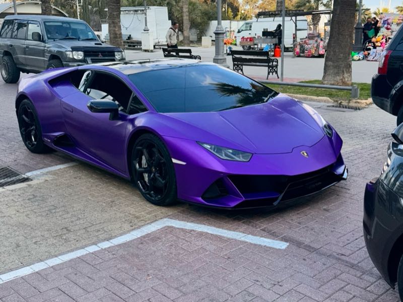 Lamborghini Huracán spotted in Larnaca