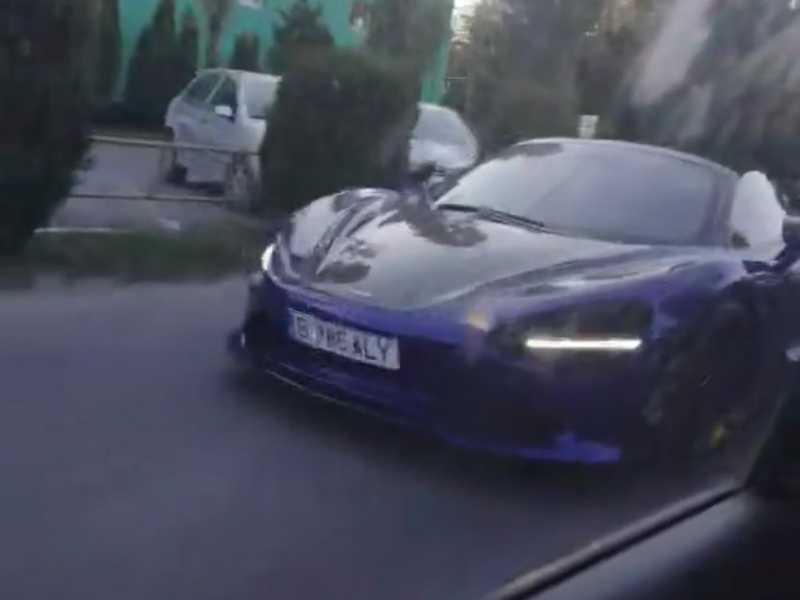 McLaren Sabre spotted in Constanţa