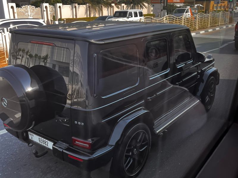 Mercedes-Benz G 63 AMG spotted in Dubai