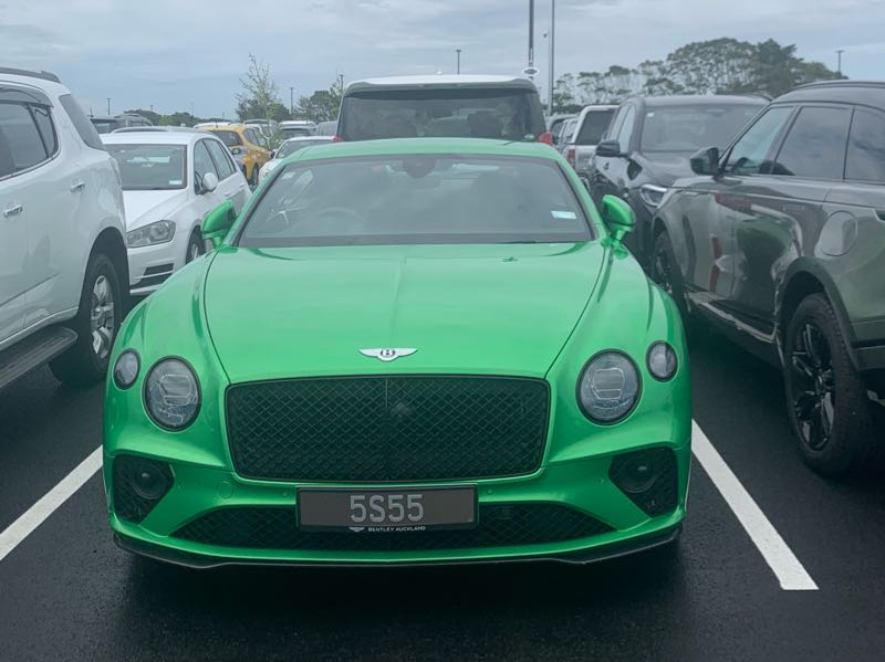 Bentley Continental GT spotted in Manukau City