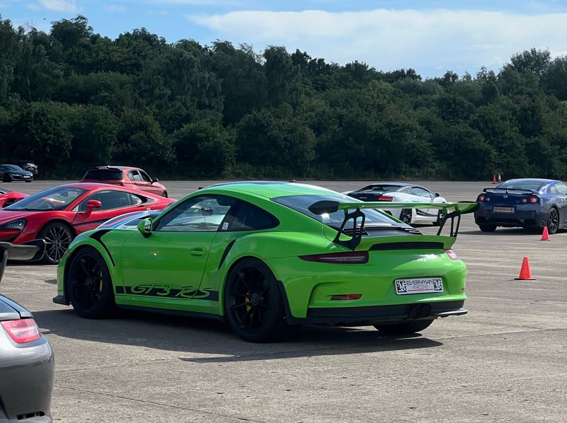 Porsche 911 GT3 RS spotted in York