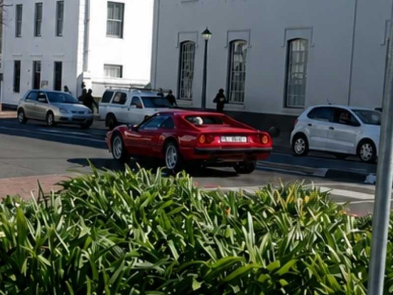 Ferrari 308 GTB spotted in Stellenbosch