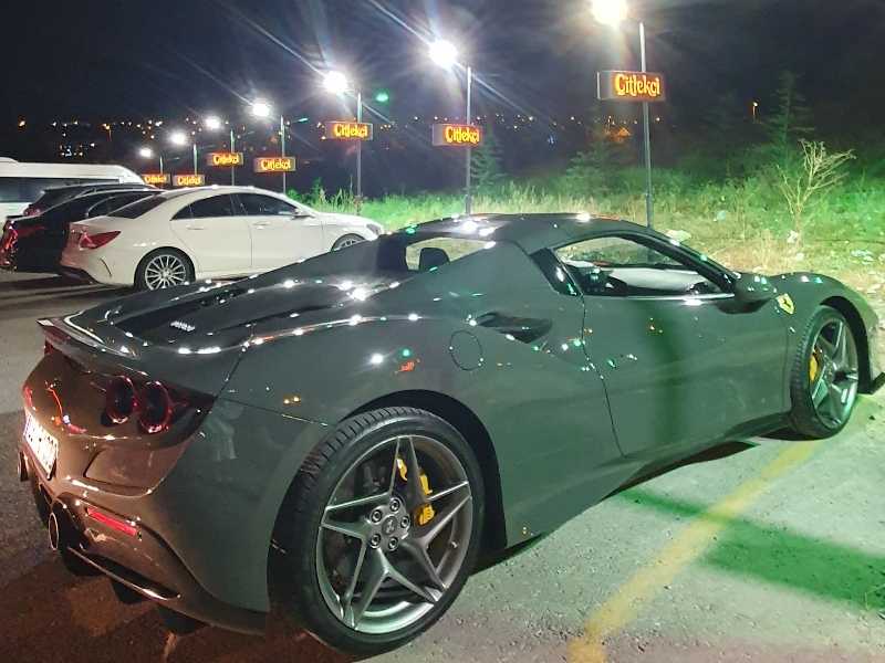 Ferrari F8 Tributo spotted in Ankara