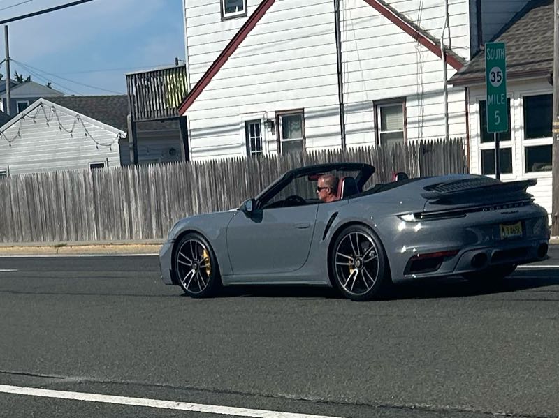 Porsche 911 Turbo S Cabriolet spotted in Toms River