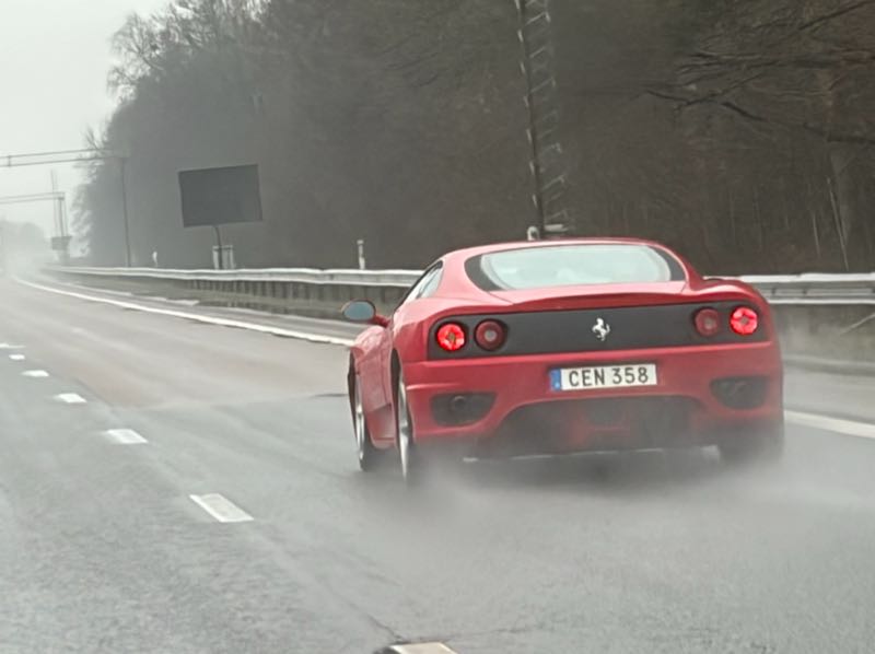 Ferrari F355 spotted in Jönköping