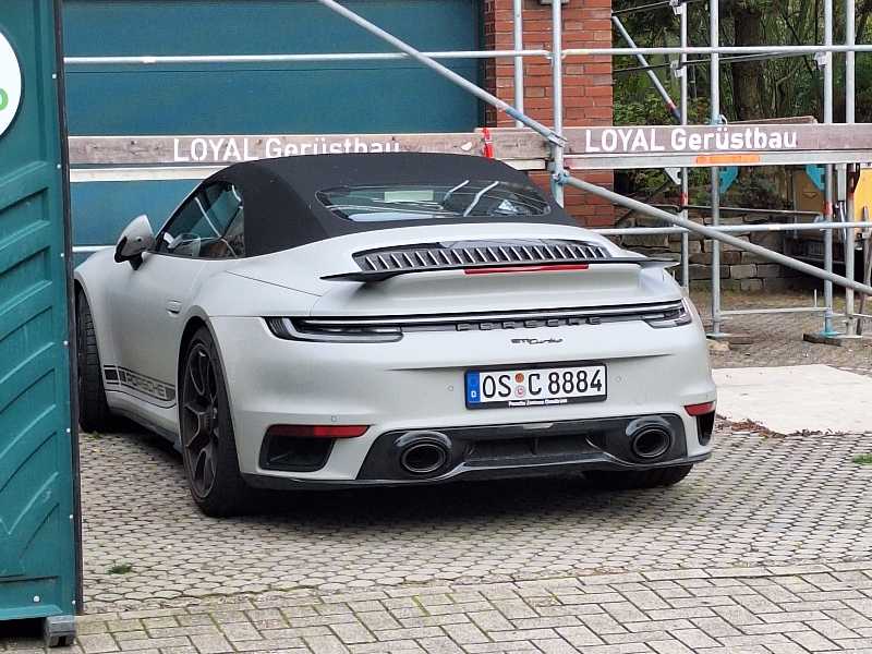 Porsche 911 Turbo S spotted in Hagen