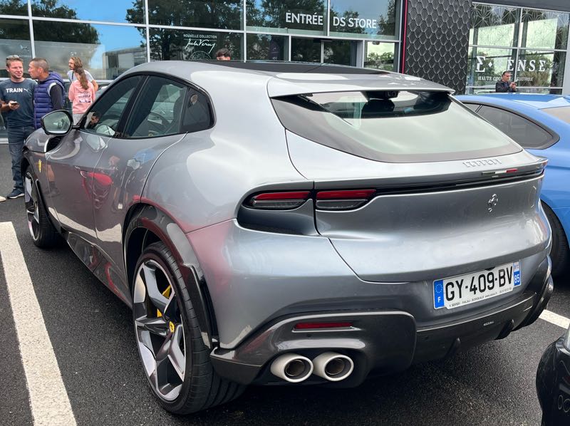 Ferrari Purosangue spotted in La Roche-sur-Yon