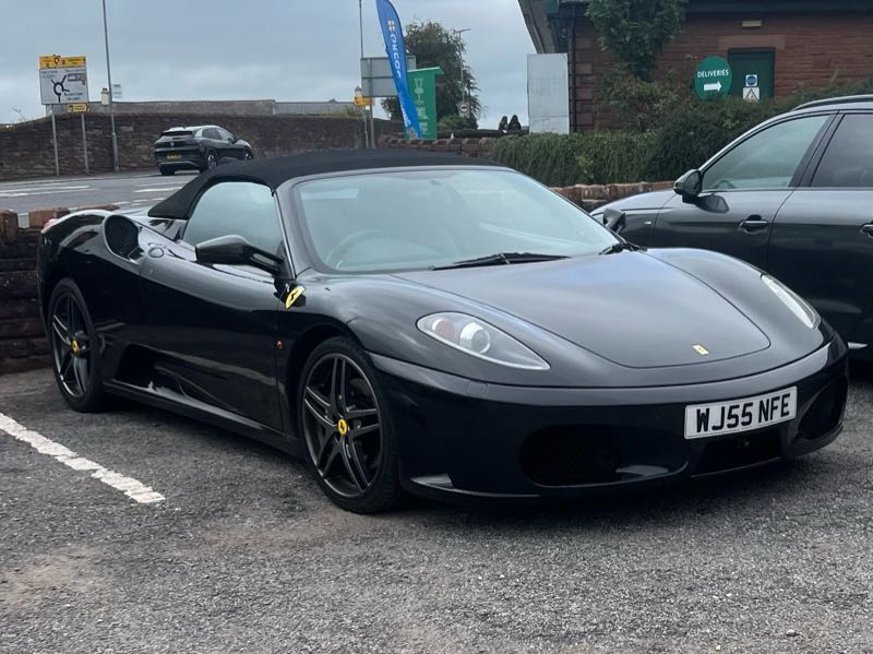 Ferrari F430 Spider spotted in Hereford