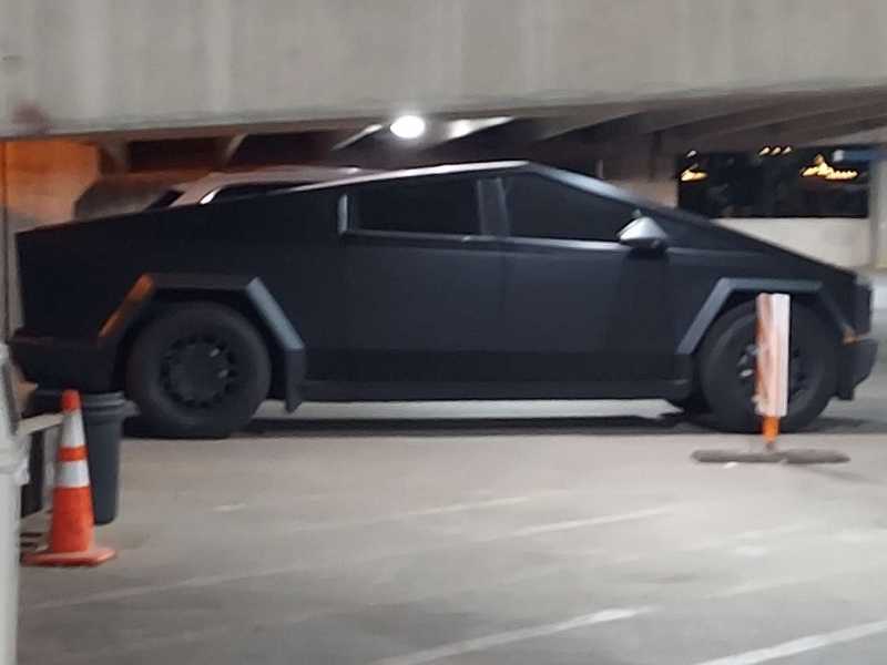 Tesla Cybertruck spotted in Lubbock