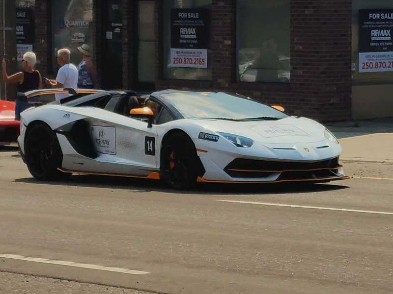 Lamborghini Aventador spotted in Kelowna