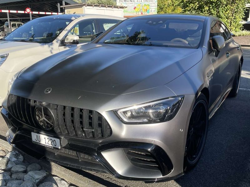 Mercedes-Benz AMG GT 4-Door Coupe spotted in Martigny-Ville