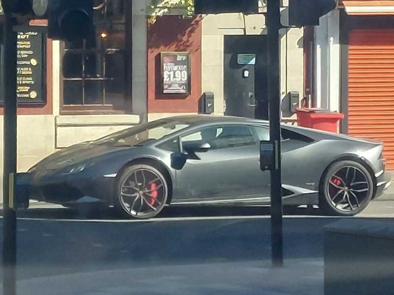 Lamborghini Huracán (2014) spotted in London, United Kingdom
